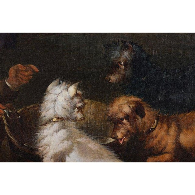 Paul Jones, Victorian Sporting of Dogs, 19th Century, Oil on Canvas For Sale - Image 4 of 8
