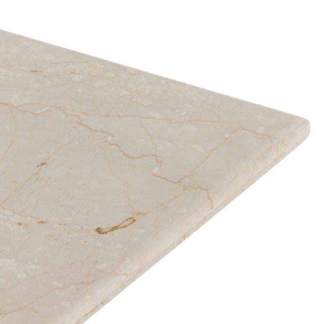 Four Hands Arum Desk - Cream Marble For Sale - Image 10 of 11
