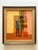 Pierre Georgeot Vintage 1970 Mid Century Modernist " Trois Aimes " Original Framed Paris Pop Art Oil Painting For Sale - Image 17 of 17