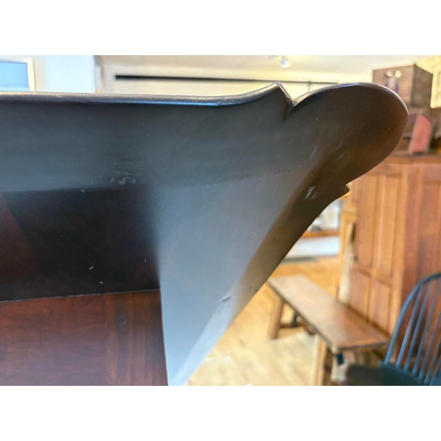 Estate Dr Dimes Cherry Porringer Top Table With Spool Leg For Sale - Image 4 of 8