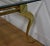 Brass & Glass Modern Labarge Square Coffee Table For Sale - Image 9 of 10