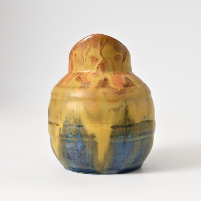 1920s French Drip Glaze Jug from Gilbert Metenier, 1920s For Sale - Image 5 of 11