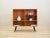 The bookcase was made in the 1970s, Danish production. The structure is covered with ash veneer, the top covered with...