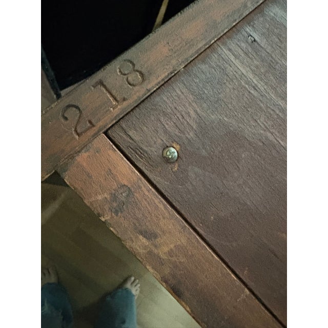 Antique Big Rapids Furniture Co. Mahogany Demilune Cabinets or Tables - A Pair For Sale - Image 17 of 18