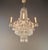 1910s Antique Rococo Crystal Chandelier For Sale - Image 5 of 16