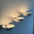 Martinelli Luce Vintage Model 1222 Wall Lights by Elio Martinelli for Martinelli Luce, 1979, Set of 3 For Sale - Image 4 of 12