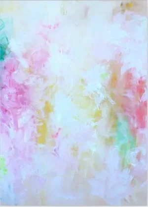 "Happy Dance" KR Moehr Abstract Botanical Canvas Print