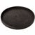 Artifacts Rattan Round Serving Ottoman Tray 28" Diameter, Tudor Black For Sale In Houston - Image 6 of 6