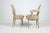 Gustavian (Swedish) Mid 20th Century Swedish Carved Wood Armchairs With Needlepoint Upholstery, Set of 6 For Sale - Image 3 of 14