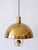 Mid-Century Modern Brass Pendant Lamp by Florian Schulz, Germany, 1970s For Sale - Image 9 of 18