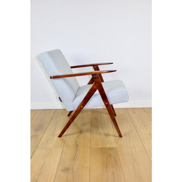 Vintage Like Var Armchair in Blue Turquoise, 1970s For Sale - Image 10 of 12