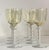 Tiffin Glass Company out of Tiffin, Ohio.Hand Blown 16 Wine Goblets and Champane Glasses 8 winw glasses 8 champange...