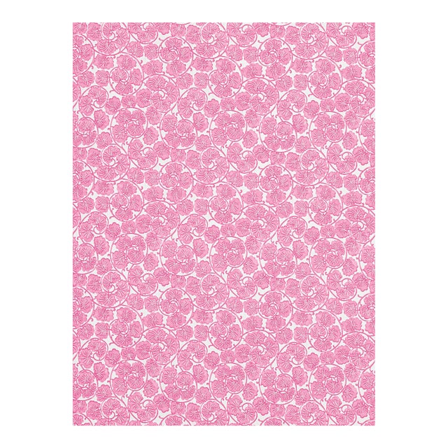 The House of Scalamandré May Fabric, Azalea For Sale