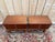 Pair of Scandinavian-style bedside tables, mid-20th century, crafted from solid teak. Each piece consists of a two-drawer...