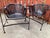Mid-Century Modern Mid 20th Century Woodard Mid Century Modern Strap Iron Patio - Set of 5, Attributed For Sale - Image 3 of 8