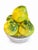 Ceramic 1990s Spanish Glazed Ceramic Yellow & Green Fruit Basket Centerpiece For Sale - Image 7 of 8
