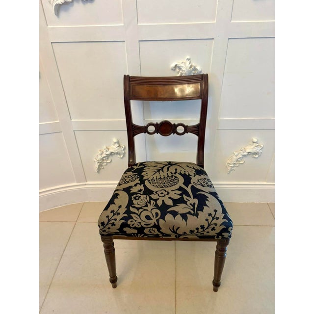 Antique Regency Mahogany Dining Chairs, 1815, Set of 4 For Sale - Image 12 of 16