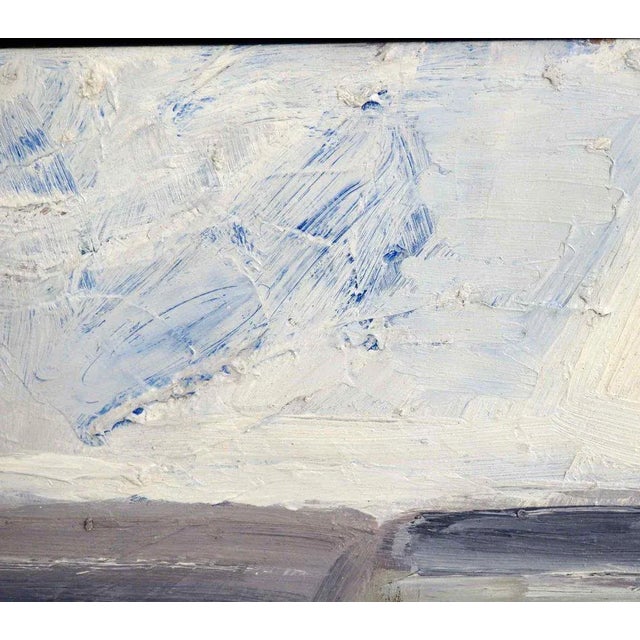 Antique German Expressionist Painting on Paper, 1910s, in Good conditions.