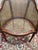 Louis XVI Style Stained Wood Desk Chair with Cane Seat, 19th Century For Sale - Image 6 of 7