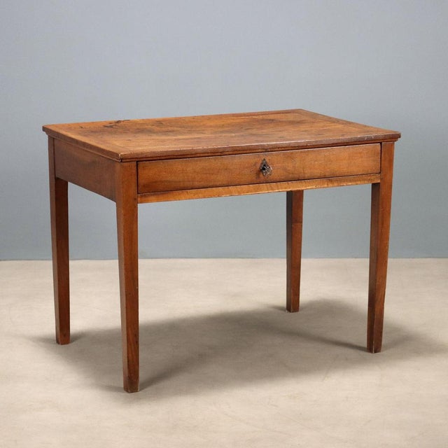 Vintage Directoire Walnut Desk For Sale - Image 10 of 10