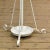 White Iron Coat Stand, 1930s For Sale - Image 8 of 9