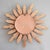 Wood Mid Century French Giltwood Sunburst Mirror For Sale - Image 7 of 8