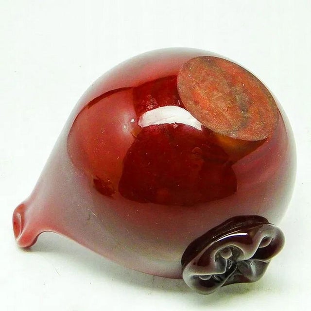 Postmoder Salt Holder by Jerzy Słuczan-Orkusz for Wolomin Glassworks, Poland, 1970s For Sale - Image 4 of 10