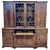 English Secretary Bookcase in Mahogany, 1970s For Sale