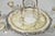 Antique Victorian Silver Plated Footed Cut Glass Breakfast Set Toast Rack W Tray For Sale - Image 14 of 18
