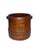 Victorian Antique Primitive Wood Firkin Staved Bucket Iron Bail Handle Victorian Decoupage For Sale - Image 3 of 10
