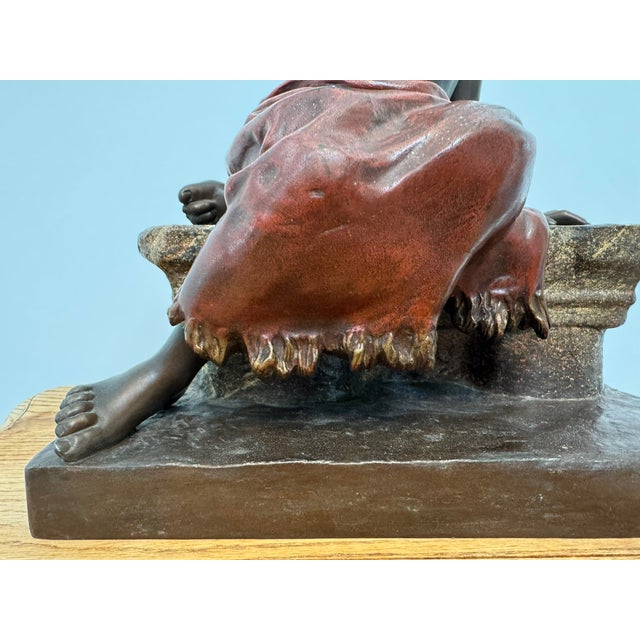 Emmanuel Villanis, Nude L Esclave, 19th Century, Bronze For Sale - Image 12 of 17