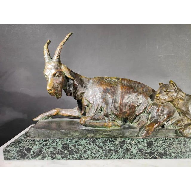 Friends of Jane Figurine in Bronze, 1920s For Sale - Image 6 of 9