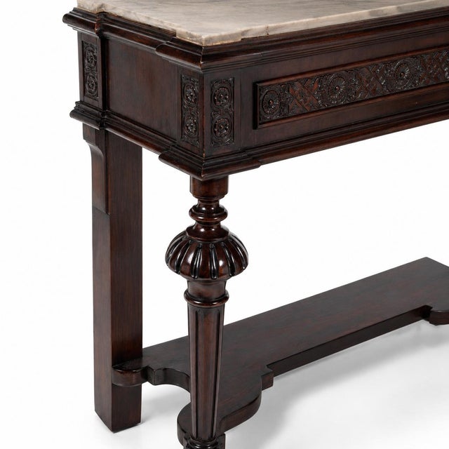 19th Century Art Nouveau Venetian Console & Mirror from Testolini e Salviati For Sale - Image 14 of 18