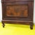 Wooden Double Bed with Shaped Headboard and Turned Legs For Sale - Image 11 of 12