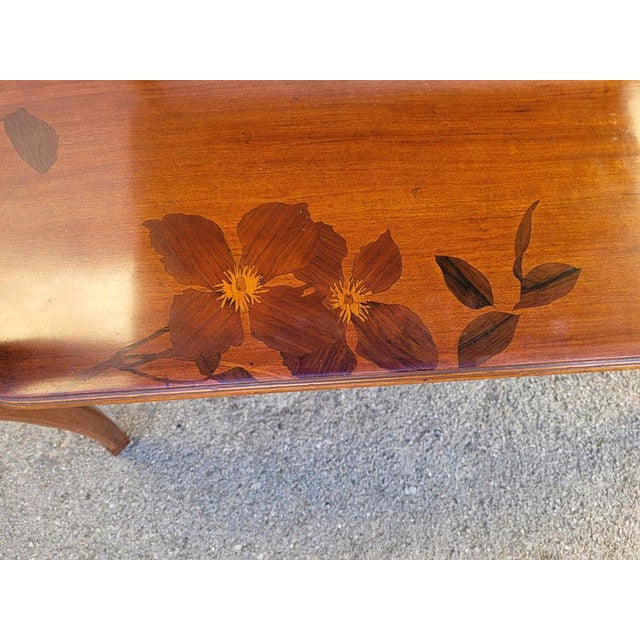 Late 19th Early 20th Century Art Nouveau Tea Table by Louis Majorelle For Sale - Image 11 of 17