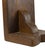 Mid 20th Century Pair of Mid-20th Century Modern Leather-Covered Wood Bookends by the Luxury Brand Hermès Paris, France For Sale - Image 5 of 9
