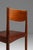 Mid-Century Danish Modern Side / Dining Chair in Teak & Leather Attributed to Poul Volther for Frem Røjle, Denmark, C. 1970s For Sale - Image 16 of 18