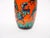 Ceramic Large Mid-Century Scheurich Ceramic Vase in Burnt Orange and Green, West Germany For Sale - Image 7 of 11