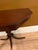 Traditional Vintage Mersman Mahagony Demilune Hexagon Entryway Table - 1960s For Sale - Image 3 of 12