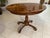 Wilhelminian Style Oval Side Table in Walnut Veneer For Sale - Image 12 of 12