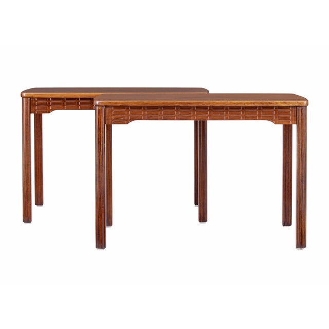 Wood Mid-Century Swedish Teak Side Tables, 1960s, Set of 2 For Sale - Image 7 of 7