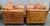 Mid-Century Modern Pair Large-Scale French 1970s Cognac Saddle Leather Armchairs For Sale - Image 3 of 18