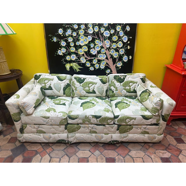 Lovely 1980s sofa set! Very good condition, must have been covered. Has been professionally cleaned. This set is great...