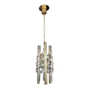Cut Crystal Pendant in the Style of Lobmeyr