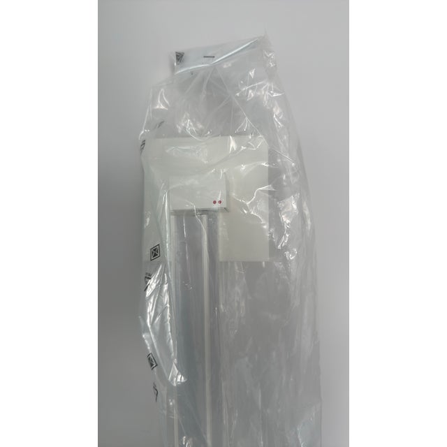 White Fabbian Pivot 63” Architectural White Led Wall Lights - a Pair For Sale - Image 8 of 9