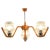 1970s Mid-Century Ceiling Lamp from Drevo Humpolec, 1970s For Sale - Image 5 of 12
