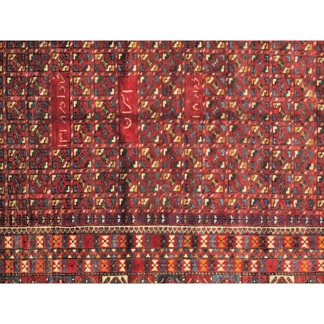 1950s Vintage Signed Bakhtiar Rug - 6′4″ × 15′3″ For Sale - Image 4 of 10