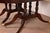 Baker Furniture Style Georgian Mahogany Double Pedestal Extension Dining Table, Newly Refinished For Sale - Image 12 of 15