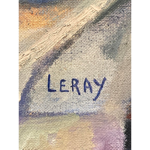 French School, 20th Century Before the Window Fauvist still life, oil on canvas Signed LERAY lower right Dimensions: 61 x...