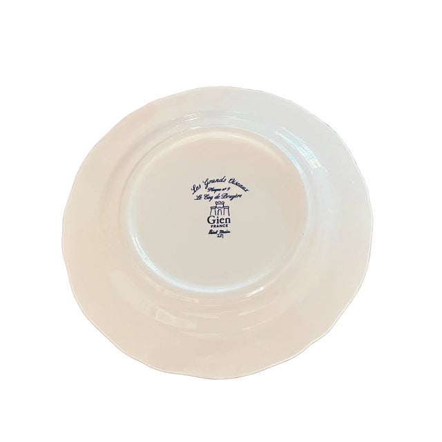 Ceramic Gien Les Grands Oiseaux "Le Coq De Bruyère" For Sale - Image 7 of 8